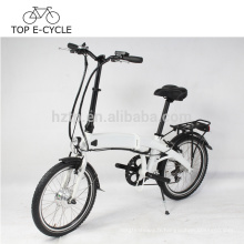 Nouveau design Mini vélo électrique pliant 20 pouces 250W 36V ebike pliable Chine